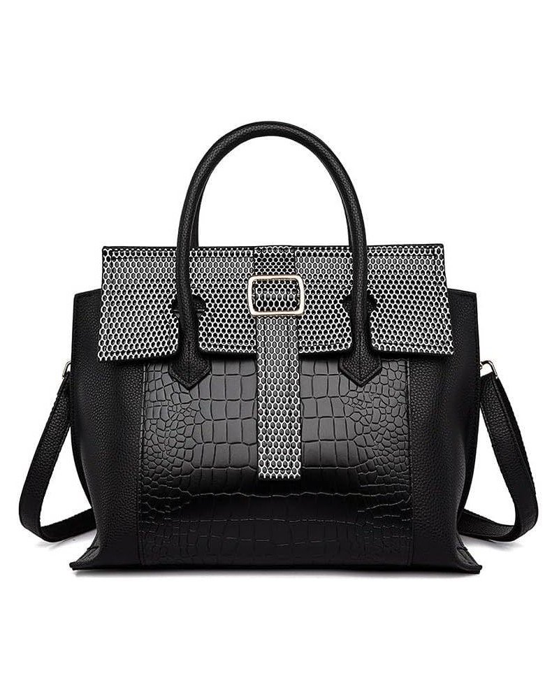 Women's Bag Simple Elegant Crossbody Bag Shoulder Bag Handbag Black Heise Daban $58.69 Shoulder Bags