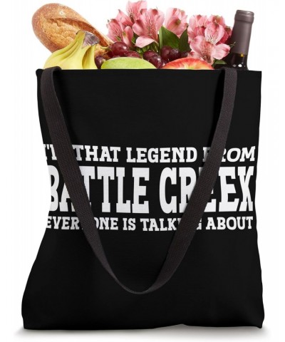 Battle Creek Hometown Funny City Battle Creek Tote Bag $12.60 Totes