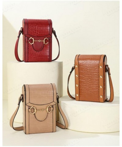 Cell Phone Bag Wallet for Women Small Crossbody Bag Fashion Handbag Purse Red $17.84 Crossbody Bags