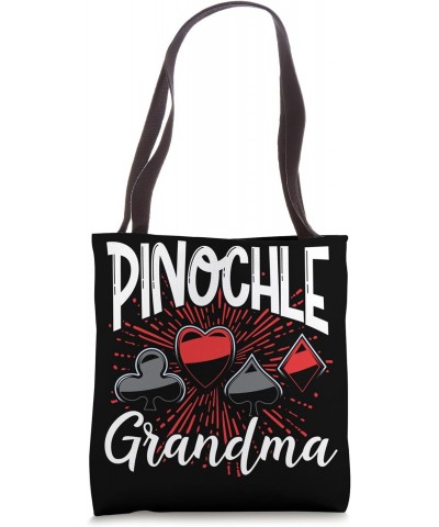 Euchre and Pinochle Enthusiast Design for Grandpa Grandma Tote Bag $12.99 Totes