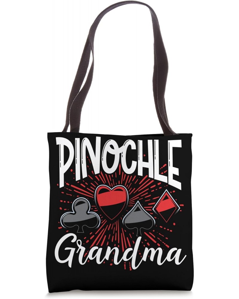 Euchre and Pinochle Enthusiast Design for Grandpa Grandma Tote Bag $12.99 Totes