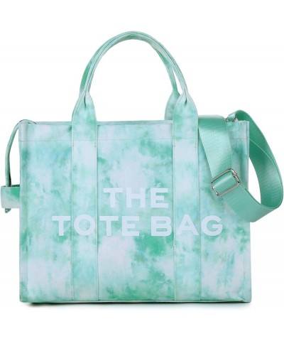 Womens The Tote Bag Canvas Tote Bags Women Shoulder Tote Bags Crossbody Tote Handbag Purse for Work Travel Green $42.10 Totes