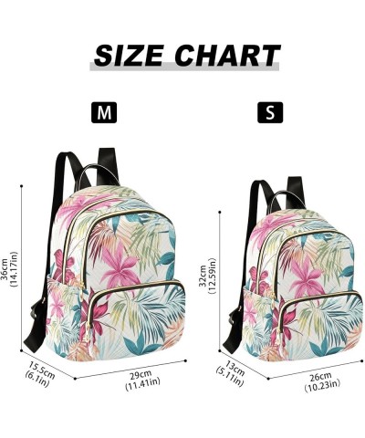 Fashion Backpack Mini Backpack Purse Casual Daily Backpack Blue Yellow Pink Flower for Travel for College Work Small $17.00 B...