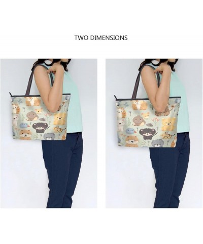 Tote Bag for Women with Zipper,Polyester Tote Purse Holiday Tote Bag Work Handbag Women Gift 9 $9.80 Totes