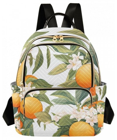 Fresh Orange Fashion Backpack Purse for Women, Casual Daypacks, Ladies Gift for Traveling Hiking Multicolor Medium $16.80 Bac...