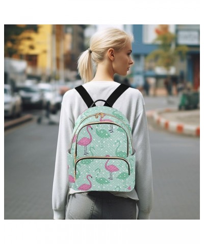 Travel Backpack Purse for Women Fashion Anti-theft Work Casual Flamingo Cute Animal Daypack Shoulder Bag Medium Size Medium $...