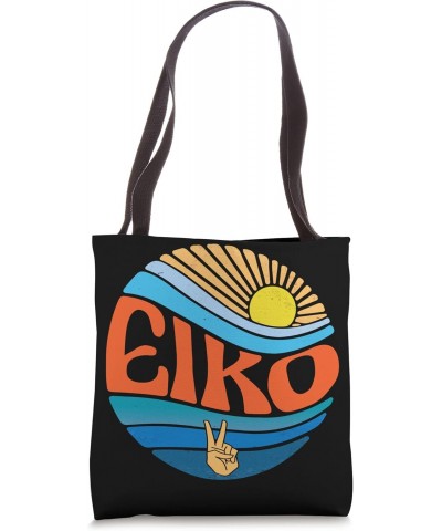 Eiko Shirt Vintage Sunset Eiko Groovy Tie Dye Tote Bag $13.36 Totes