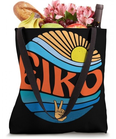 Eiko Shirt Vintage Sunset Eiko Groovy Tie Dye Tote Bag $13.36 Totes