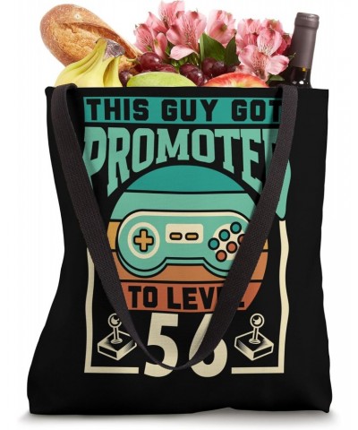 This Guy Got Promoted To Level 56 Men Boys Boy Birthday Tote Bag $13.80 Totes