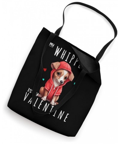 Valentine for Whippet Puppy Dog Fan Owner Mom Girl Tote Bag $12.00 Totes