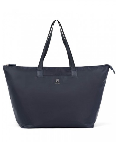 Essentials Foldable Tote Navy $19.00 Totes