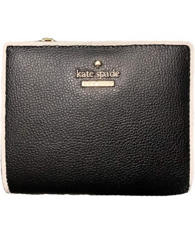 Kate Spade NY Patterson Drive Small Shawn Black Painted Edge Leather Wallet $36.66 Wallets