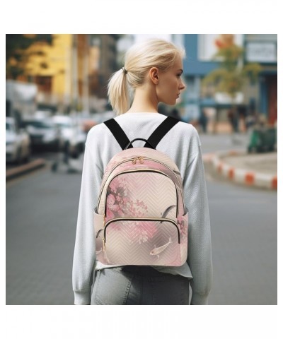 Fashion Backpack Mini Backpack Purse Casual Daily Backpack Hand Drawn Koi Fish for Travel for College Work Medium $20.89 Back...