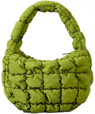 Mini Purses for Women Trendy, Cute Handbags Lightweight Puffer Tote Bag for Women Chic Puffy Quilted Handbag Olive Green $12....