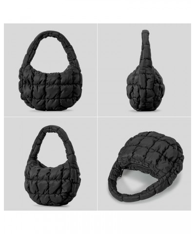 Mini Purses for Women Trendy, Cute Handbags Lightweight Puffer Tote Bag for Women Chic Puffy Quilted Handbag Olive Green $12....