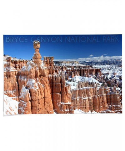 24x36 Inch Giclee Print, Bryce Canyon National Park, Utah, Thors Hammer Winter $26.49 Totes