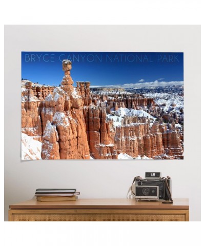 24x36 Inch Giclee Print, Bryce Canyon National Park, Utah, Thors Hammer Winter $26.49 Totes