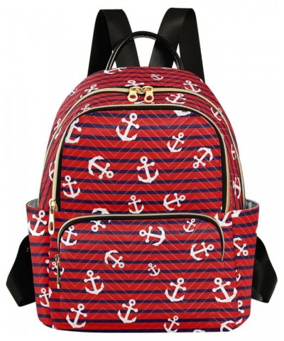 Anchors Backpack Purse for Women Ladies Fashion Travel MiniShoulder Bags HandBag Back Pack Lady Gifts,S Medium $17.35 Backpacks