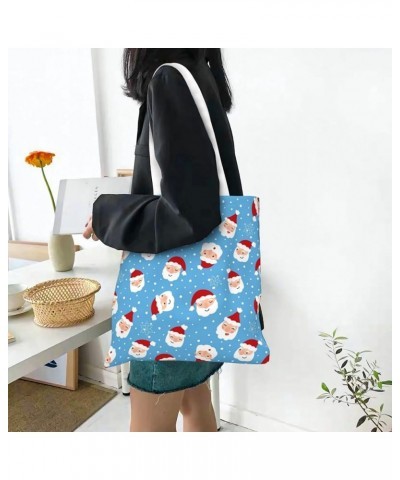 Merry Christmas Single Shoulder Fashion Canvas Tote Shopping Bags Handbags For Men And Women Merry Christmas40 $10.13 Totes