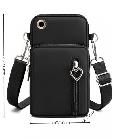 Cell Phone Bag Small Purse Crossbody Travel Purse Coin Purse Shoulder Bag for Men Women Deep Purple $11.75 Crossbody Bags