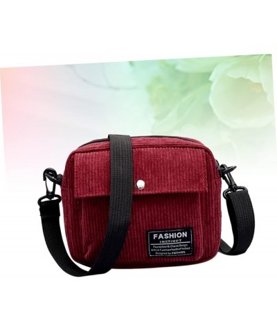 Crossbody Bags for Women Trendy Crossbody Purses for Women Messenger Bag for Women Stripe Crossbody Bag Red $8.46 Crossbody Bags