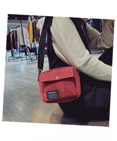 Crossbody Bags for Women Trendy Crossbody Purses for Women Messenger Bag for Women Stripe Crossbody Bag Red $8.46 Crossbody Bags