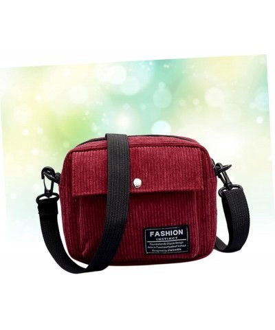 Crossbody Bags for Women Trendy Crossbody Purses for Women Messenger Bag for Women Stripe Crossbody Bag Red $8.46 Crossbody Bags