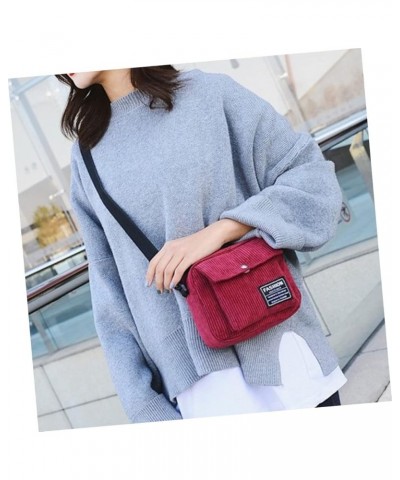 Crossbody Bags for Women Trendy Crossbody Purses for Women Messenger Bag for Women Stripe Crossbody Bag Red $8.46 Crossbody Bags