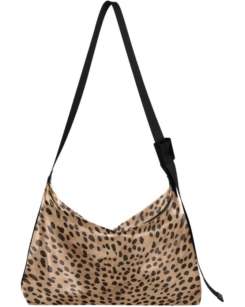 Leopard Print Shoulder Bag Purse for Women,Large Leather Handbag Crossbody Bags Adjustable Straps Tote Bag Hobo Bags139 $16.1...