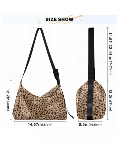 Leopard Print Shoulder Bag Purse for Women,Large Leather Handbag Crossbody Bags Adjustable Straps Tote Bag Hobo Bags139 $16.1...