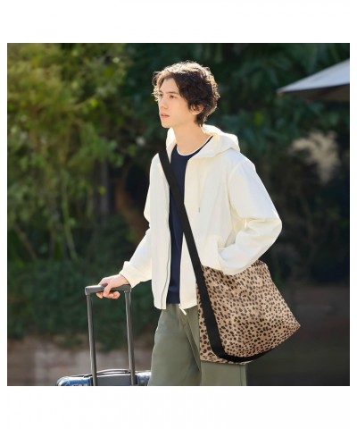 Leopard Print Shoulder Bag Purse for Women,Large Leather Handbag Crossbody Bags Adjustable Straps Tote Bag Hobo Bags139 $16.1...