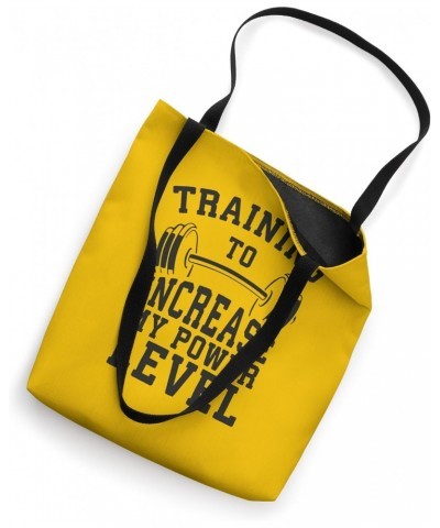 Training To Increase Power Level, Anime Gym Workout Fitness Tote Bag $17.99 Totes