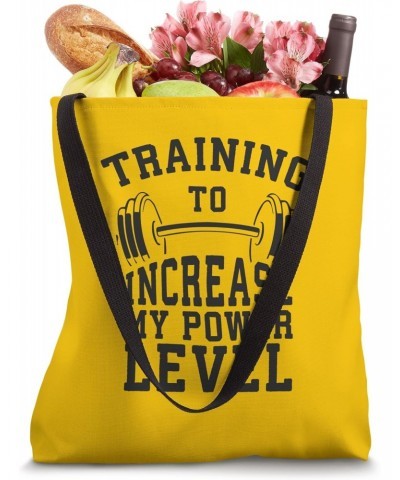 Training To Increase Power Level, Anime Gym Workout Fitness Tote Bag $17.99 Totes