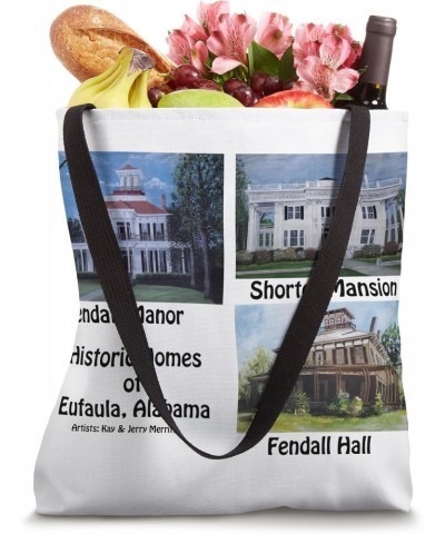 Historic Homes of Eufaula, Alabama Tote Bag $11.52 Totes