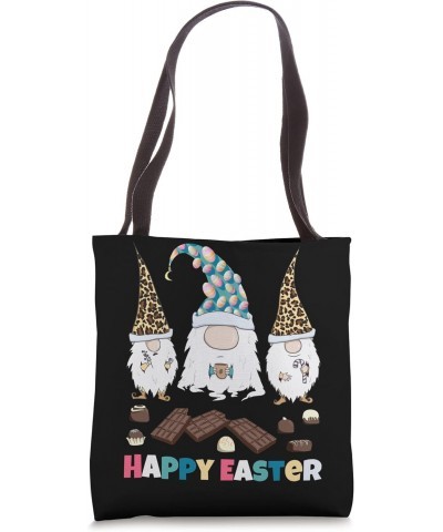 Happy Easter Funny Gnomes Coffee Chocolate Lover Easter Eggs Tote Bag $11.15 Totes