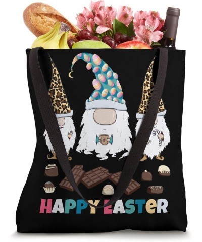 Happy Easter Funny Gnomes Coffee Chocolate Lover Easter Eggs Tote Bag $11.15 Totes