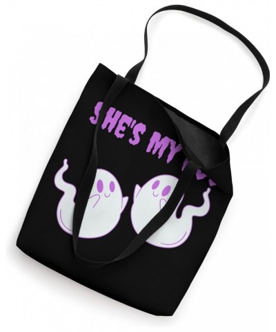 She's My Boo Halloween Ghosts Tote Bag $12.90 Totes