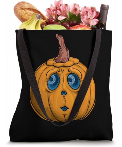 Suspicious Halloween Pumpkin Jack O Lantern Tote Bag $10.80 Totes