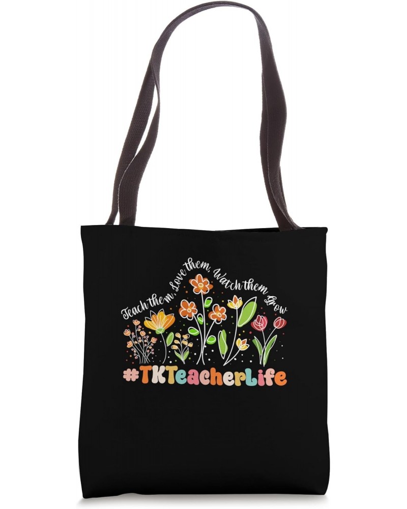 TK Teacher Life Appreciation Week Teacher Back to School Tote Bag $15.89 Totes