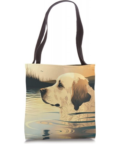 All You Need Is A Dog And A Lake Humor cute animal dog lover Tote Bag $12.92 Totes