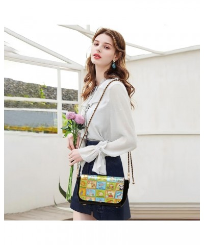 Animals Crossbody bags for Women Small Crossbody Purses with Adjustable Strap Cross Body Bag Wallet Purse for Women $20.00 Cr...