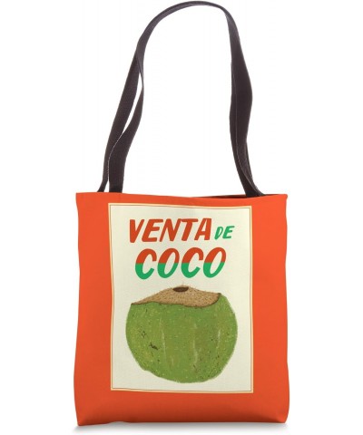 Venta de coco / Salvadoran coconut sale sign Tote Bag $10.40 Totes