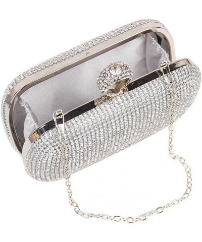 Rhinestone Evening Clutch Black $23.99 Evening Bags