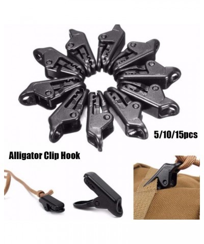 5/10/15Pcs Tent Awning Canopy Alligator Clip Snap Canvas Anchor Gripper Caravan Jaw Grip Trap Tighten Outdoor Camp Hike Tool ...