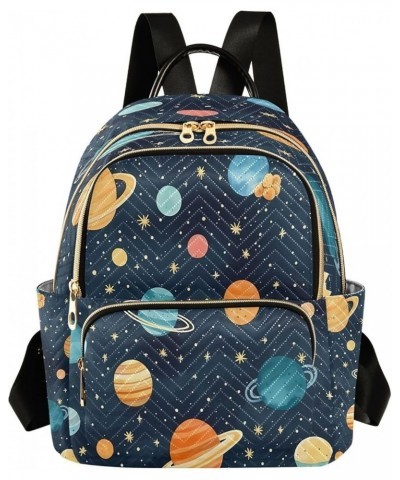 Fashion Backpack Mini Backpack Purse Casual Daily Backpack Colorful Starry Sky for Travel for College Work Medium $14.62 Back...