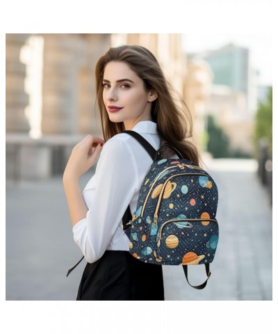 Fashion Backpack Mini Backpack Purse Casual Daily Backpack Colorful Starry Sky for Travel for College Work Medium $14.62 Back...