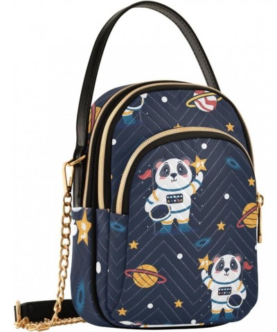 Small Crossbody Bags for Women Trendy Panda Astronaut Starry Sky Travel Sling Bag Women's Crossbody Handbags Satchel Bags $11...