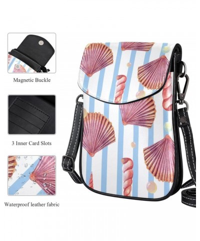 Small Crossbody Bag Shell Cell Phone Purse Wallet $14.40 Crossbody Bags