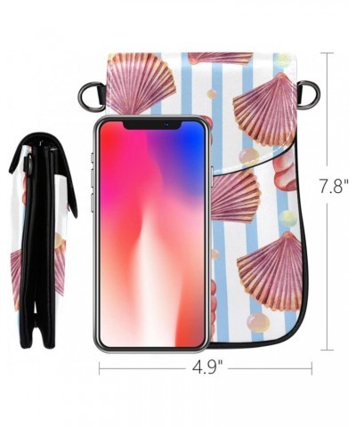 Small Crossbody Bag Shell Cell Phone Purse Wallet $14.40 Crossbody Bags