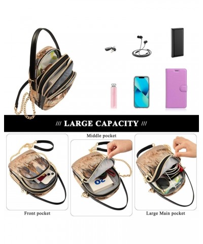 Chain Crossbody Bags for Women Running Horse Quilted Shoulder Crossbody Handbags Travel Cross Body Cell Phone Purses Bags $11...